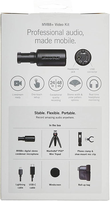 SHURE MV88 Video Kit