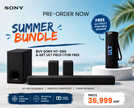 SONY HT-S60 + FREE SRS-ULT10