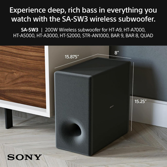 SONY SA-SW3