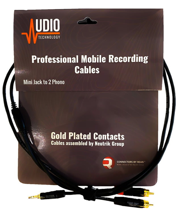 REAN Mini Jack 2 Phono