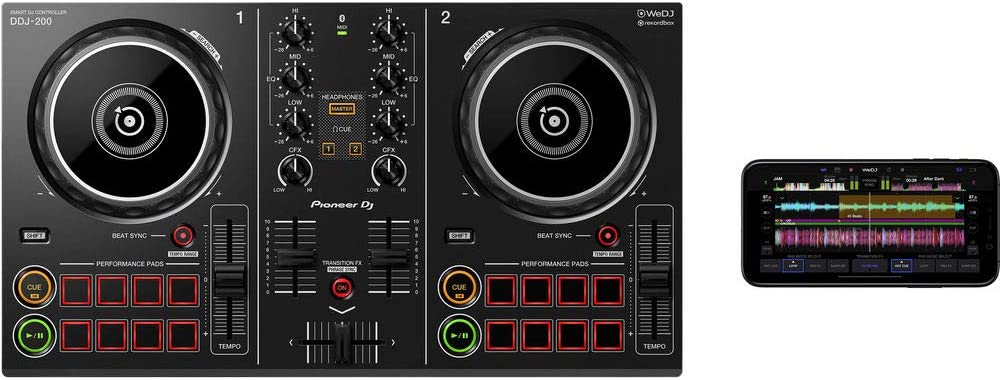 PIONEER DJ DDJ-200 جهاز تحكم دي جي