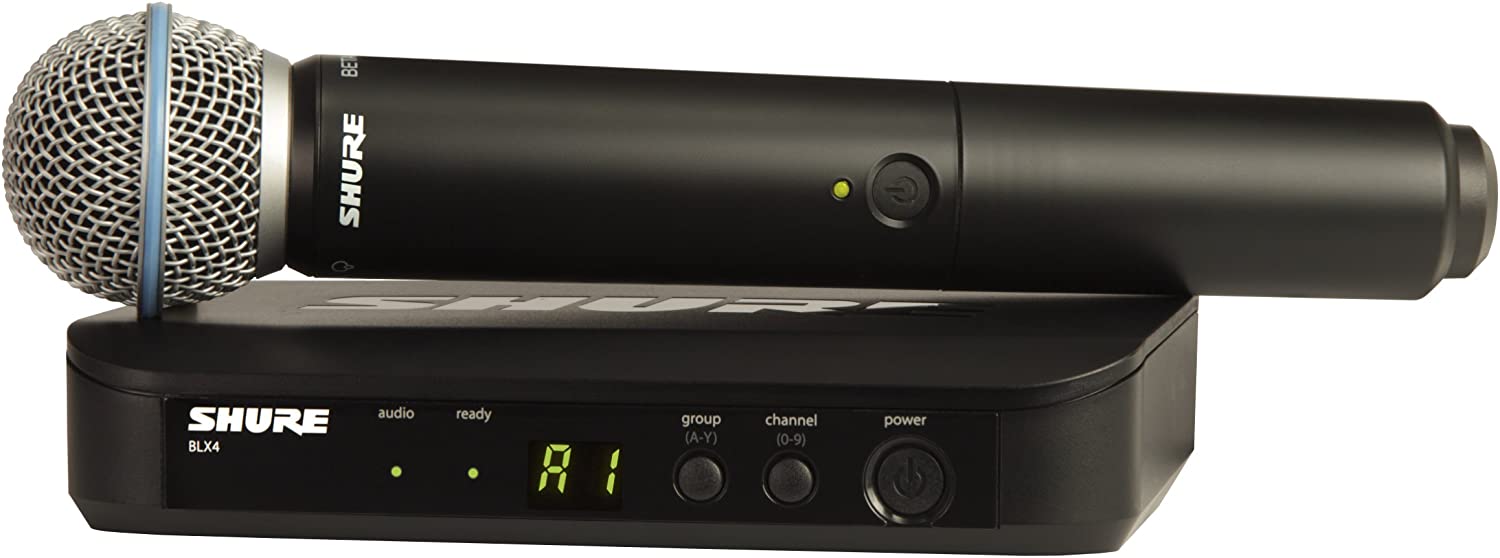 Shure BLX24E/B58-H8E
نظام ميكروفون لاسلكي مع ميكروفون صوتي محمول