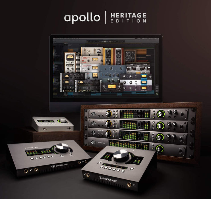 UNIVERSAL AUDIO Apollo Twin X QUAD Heritage Edition (Desktop/Mac/Win/TB3) واجهة صوت