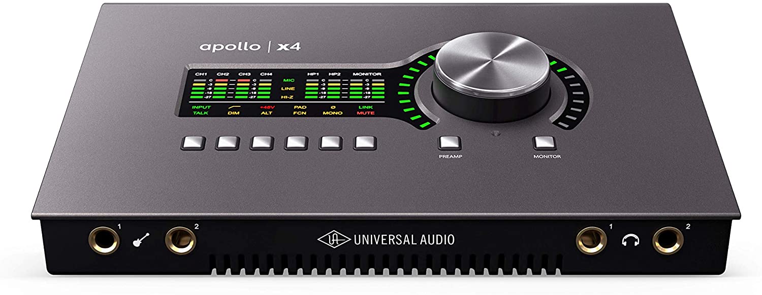 UNIVERSAL AUDIO Apollo x4 Heritage Edition (Desktop/Mac/Win/TB3) واجهة صوت