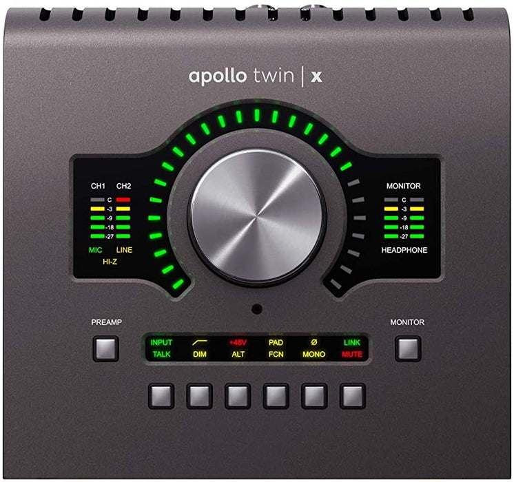 UNIVERSAL AUDIO Apollo Twin X QUAD Heritage Edition (Desktop/Mac/Win/TB3) واجهة صوت