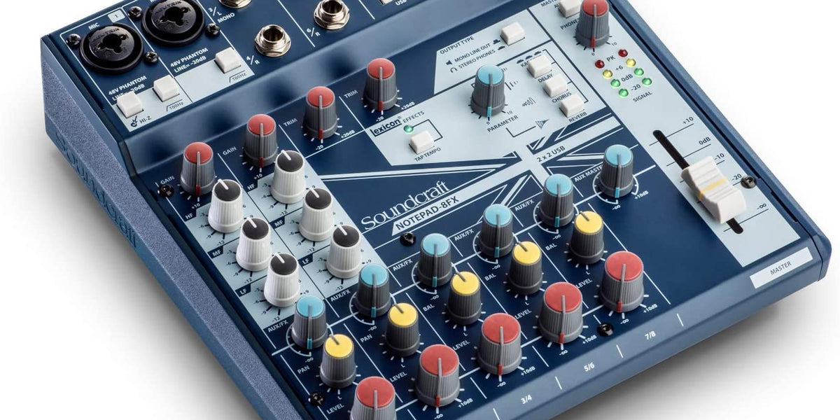 SOUNDCRAFT NotePad-8FX — AudioTech