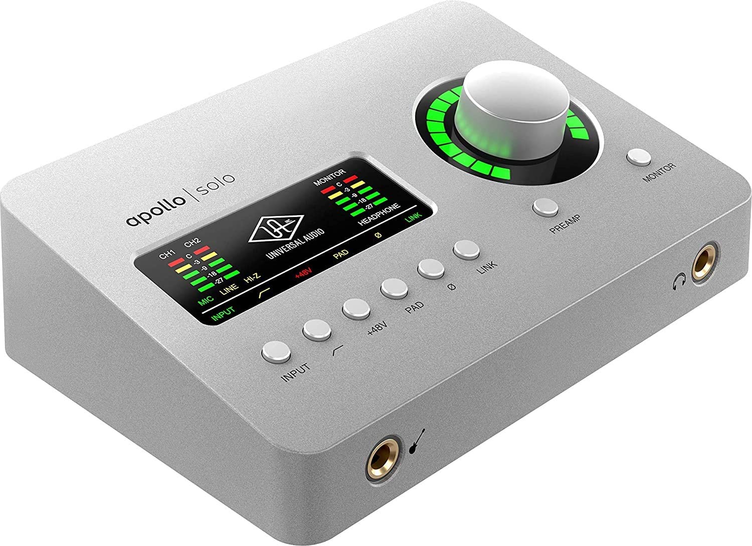 UNIVERSAL AUDIO Apollo Solo Heritage Edition (Desktop/Mac/Win/TB3) واجهة صوت