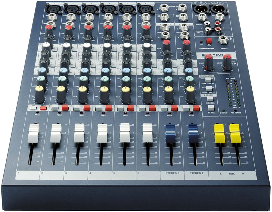 SOUNDCRAFT EPM6 جهاز مزج صوت 6 قناة عالي الأداء