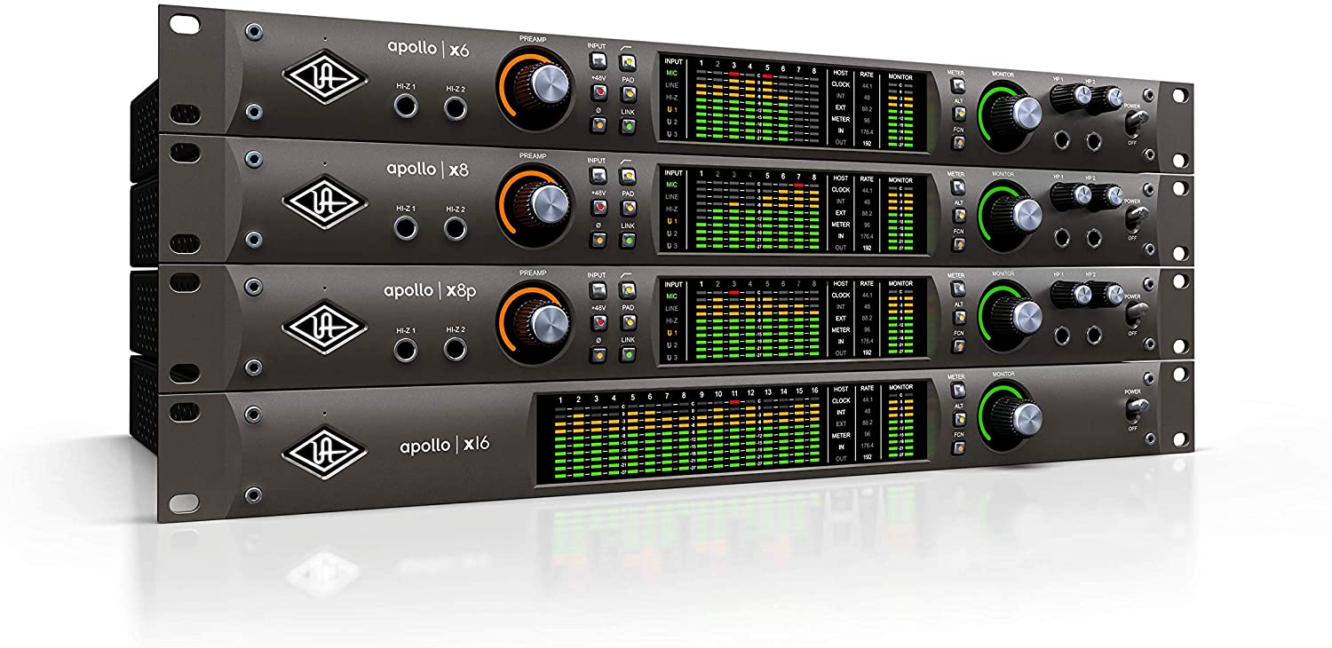 UNIVERSAL AUDIO Apollo x8 Heritage Edition (Rack/Mac/Win/TB3) واجهة صوت