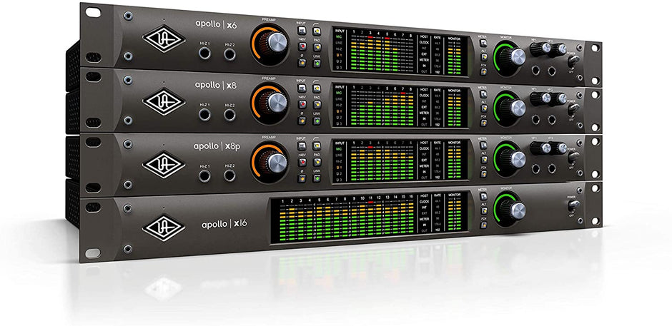 UNIVERSAL AUDIO Apollo x8 Heritage Edition (Rack/Mac/Win/TB3) واجهة صوت