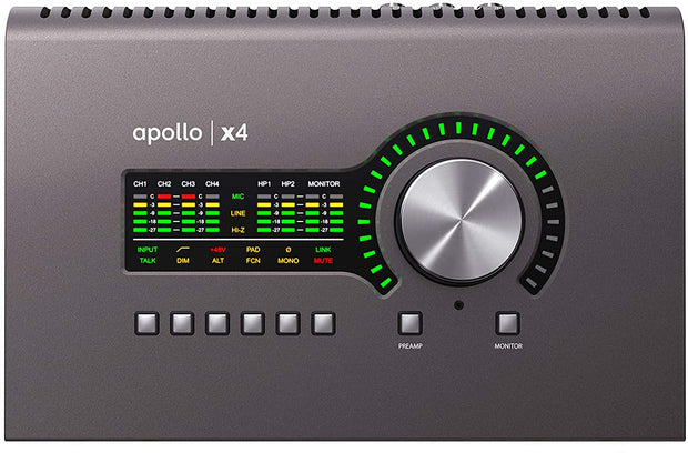 UNIVERSAL AUDIO Apollo x4 Heritage Edition (Desktop/Mac/Win/TB3) واجهة صوت
