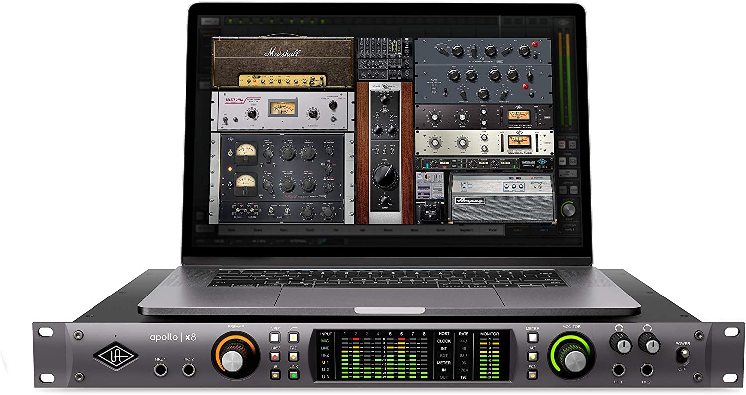 UNIVERSAL AUDIO Apollo x8 Heritage Edition (Rack/Mac/Win/TB3