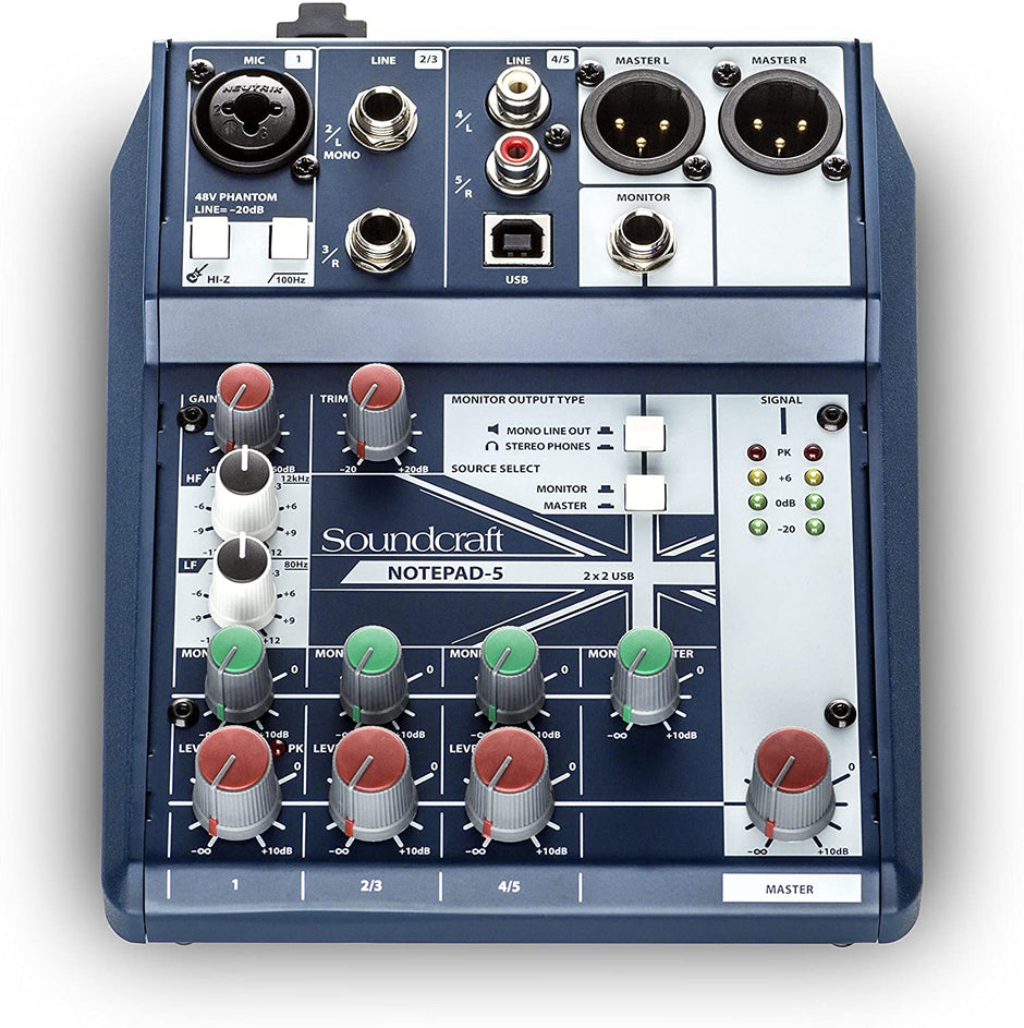 Soundcraft Notepad Adapter SOUNDCRAFT NotePad-5 – AudioTech