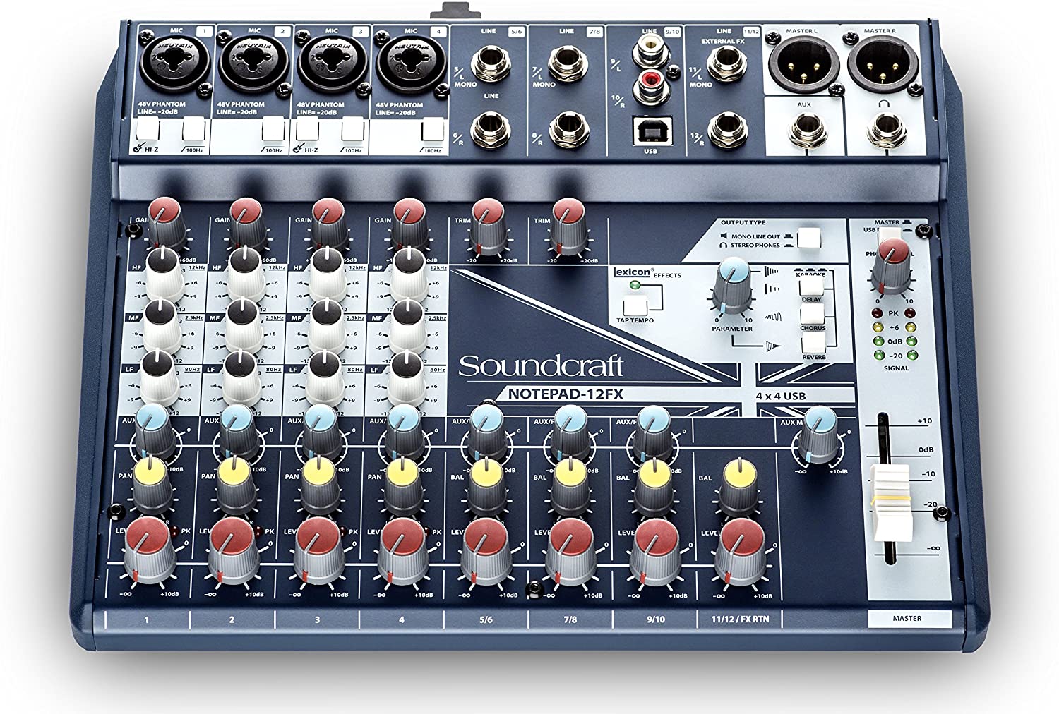 SOUNDCRAFT NotePad-12FX – AudioTech