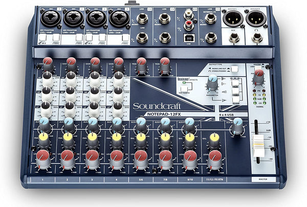 Soundcraft Notepad-12FX - Springtree Media