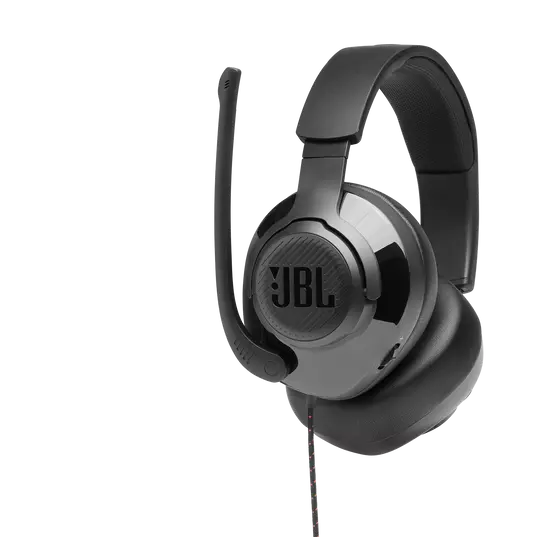 JBL Quantum 100 Surround Sound Multi Platform Wired Gaming Headset - Black  (Renewed)