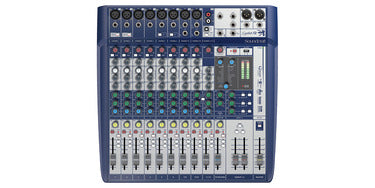 SOUNDCRAFT Signature 10جهاز دمج الصوت  ذو 12 قناة مع مؤثرات صوتية