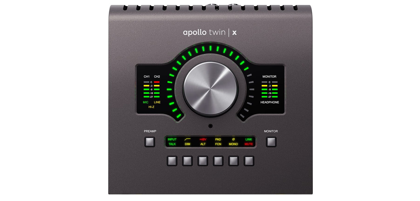 UNIVERSAL AUDIO Apollo Twin X DUO Heritage Edition (Desktop/Mac/Win/TB3)